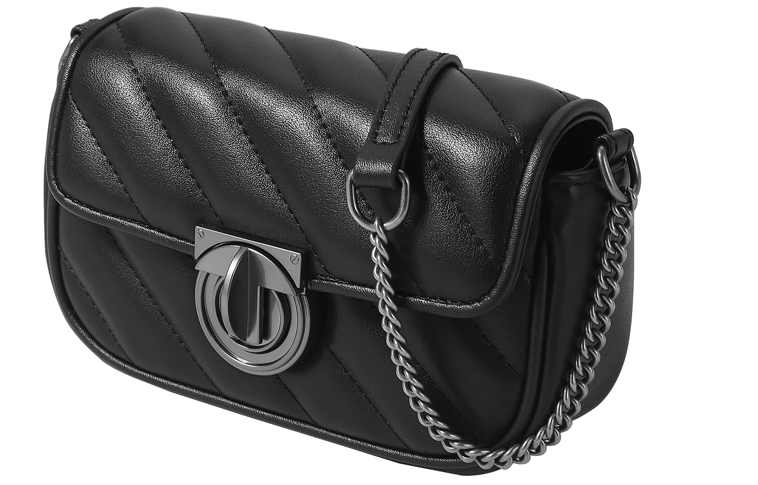 Сумка женская Miao Di MD20BS9471 молочно-белый, полночный черный