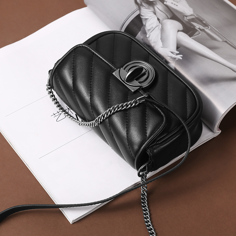 Сумка женская Miao Di MD20BS9471 молочно-белый, полночный черный