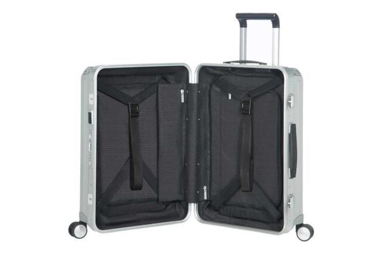 Чемодан унисекс SAMSONITE Lite Box ALU серебристый