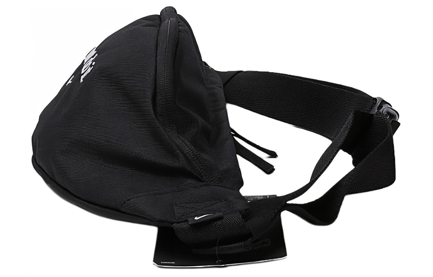 Сумка унисекс Nike BA5781-010 черная с белой вышивкой