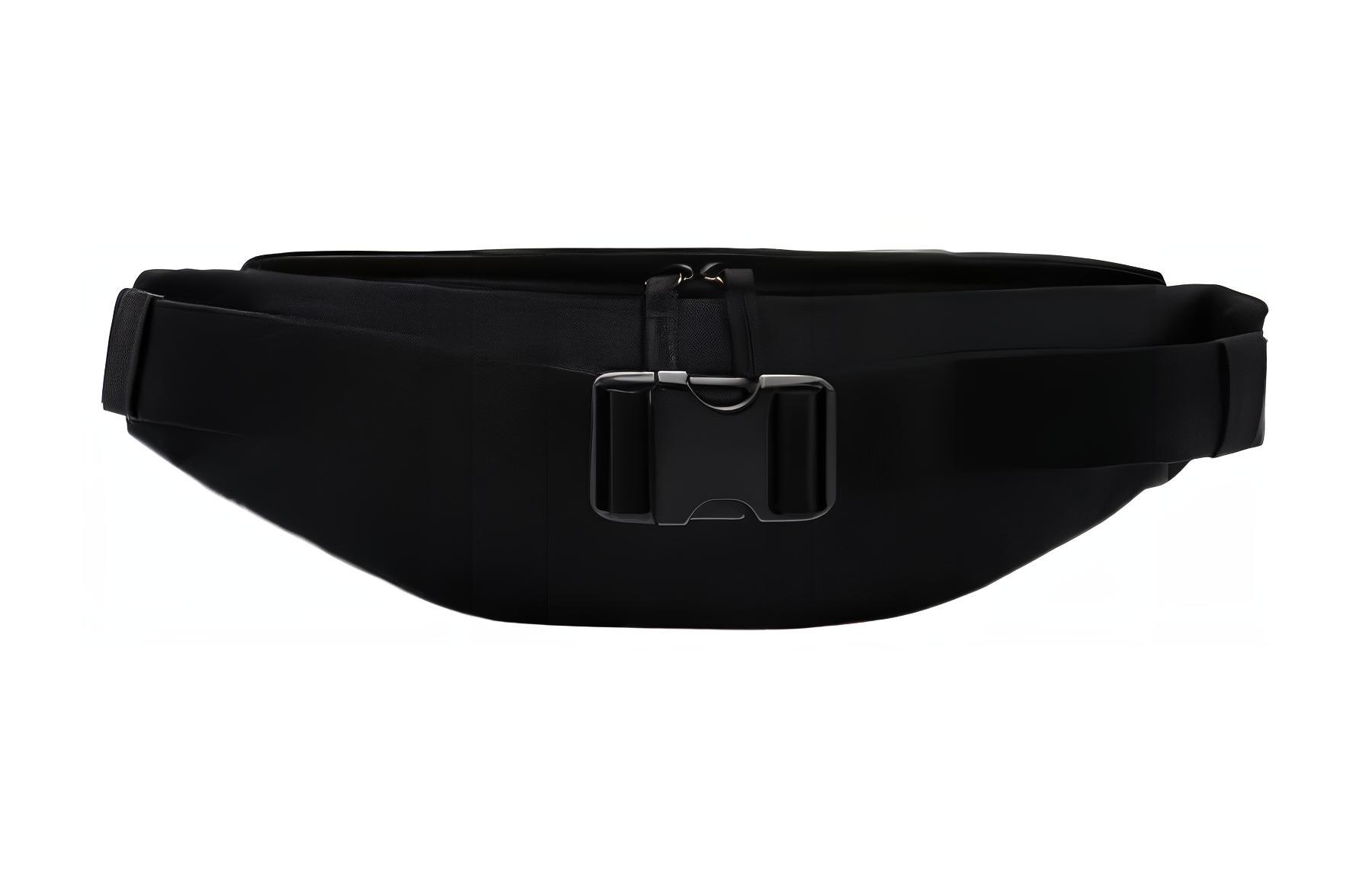 Сумка унисекс Nike BA5781-010 черная с белой вышивкой