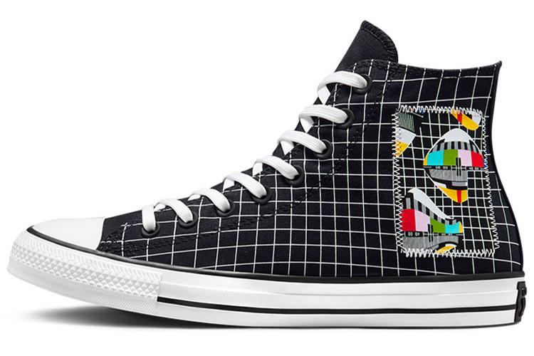 Кеды унисекс Converse Chuck Taylor All Star High черные-белые, 35 EU