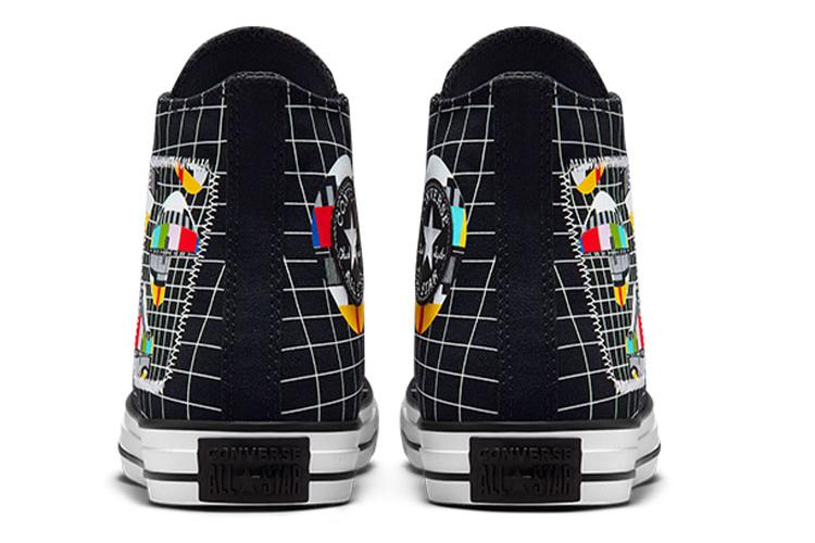 Кеды унисекс Converse Chuck Taylor All Star High черные-белые, 35 EU