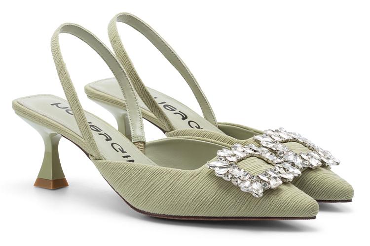 Туфли женские Honey GIRL HG22SP34-XT335 светло-зелёные, 38 EU