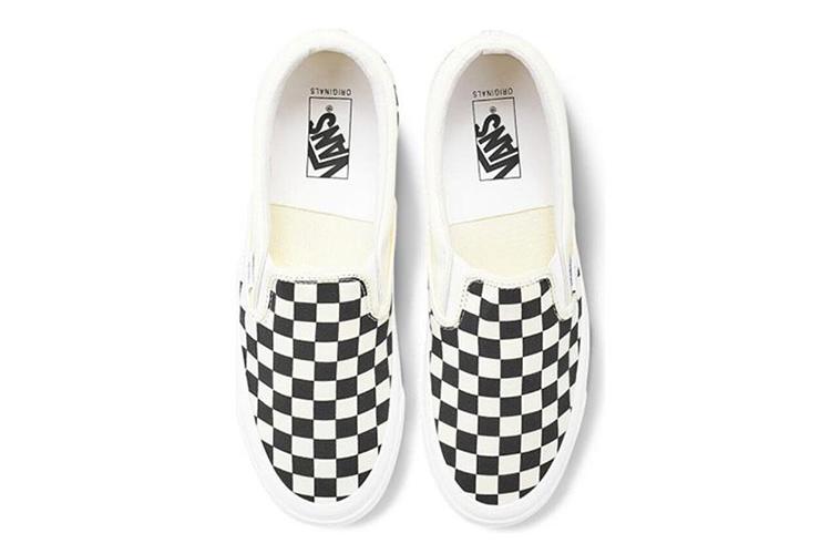 Кеды мужские Vans Vault Classic Slip On Checkerboard, 38 EU