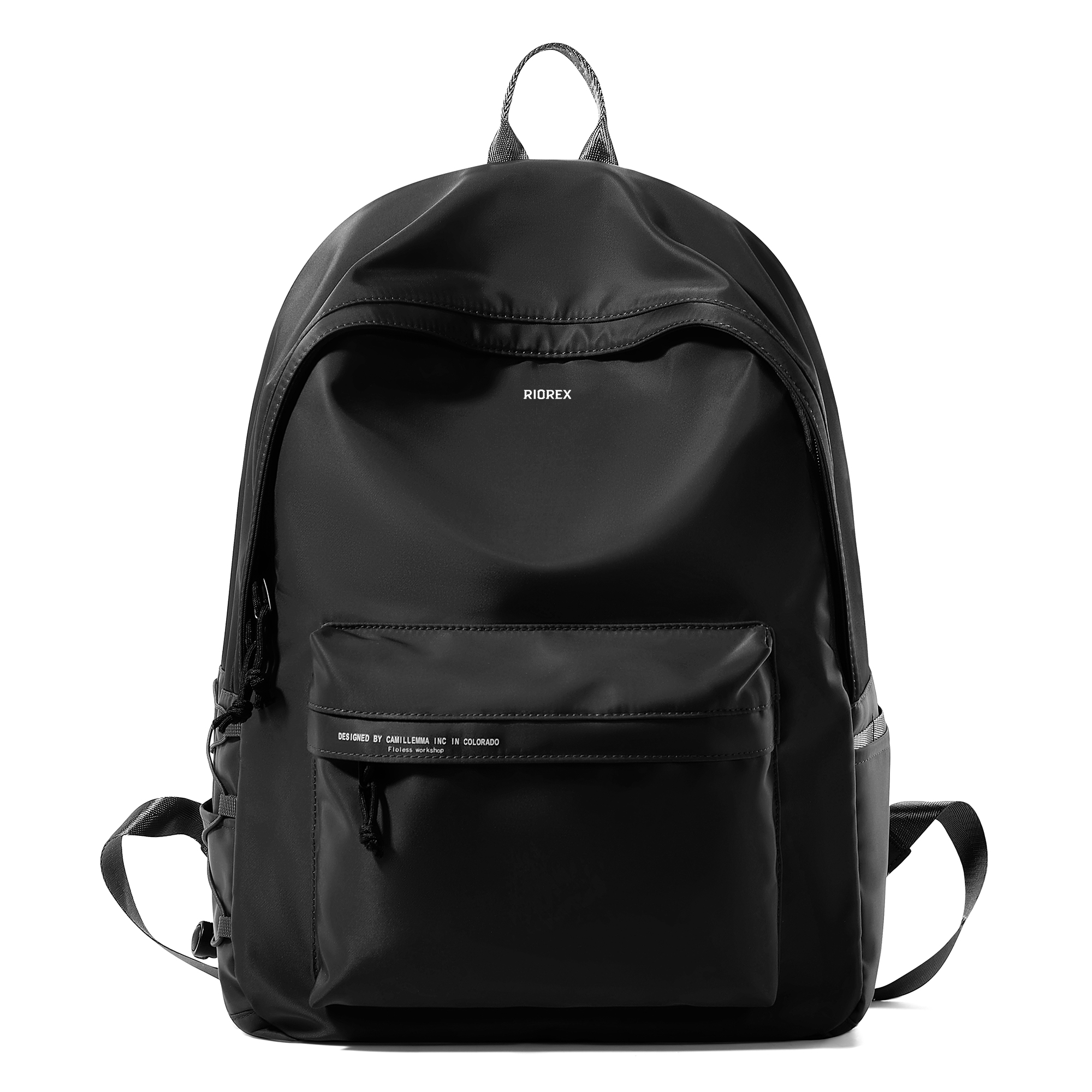 Рюкзак унисекс RIOREX RV1320, чёрно-белый