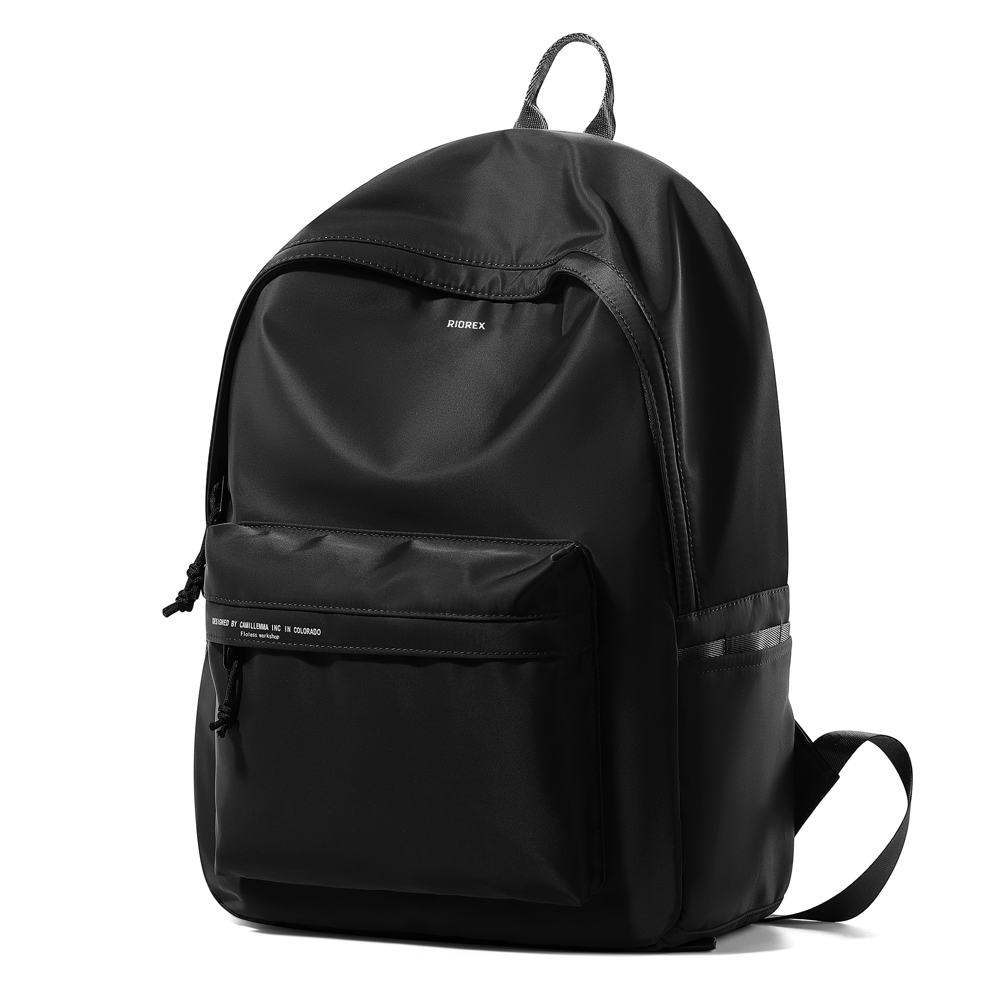 Рюкзак унисекс RIOREX RV1320, чёрно-белый