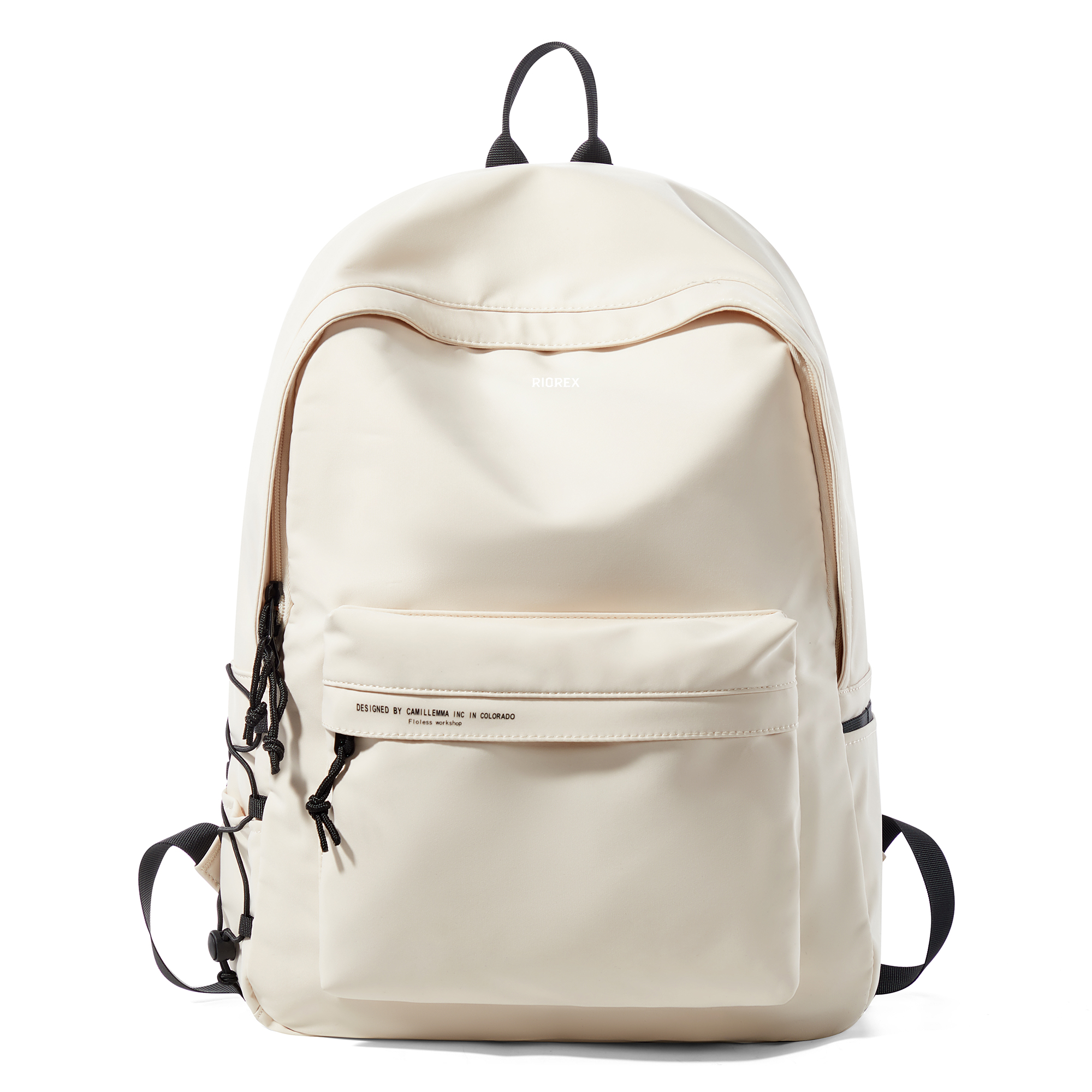 Рюкзак унисекс RIOREX RV1320, чёрно-белый