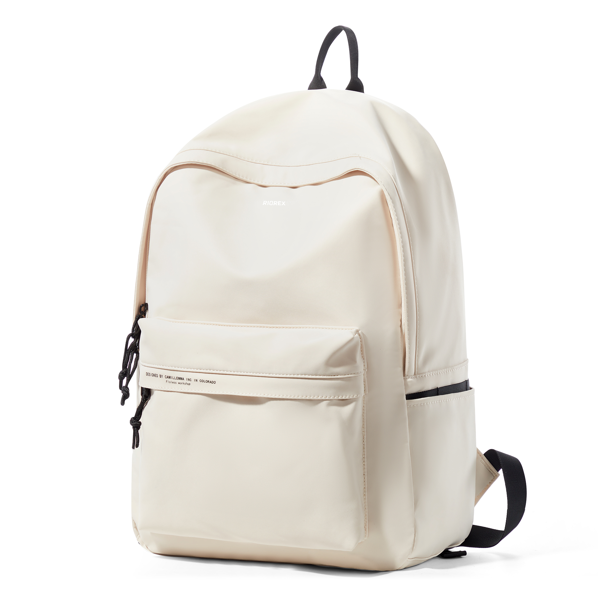 Рюкзак унисекс RIOREX RV1320, чёрно-белый