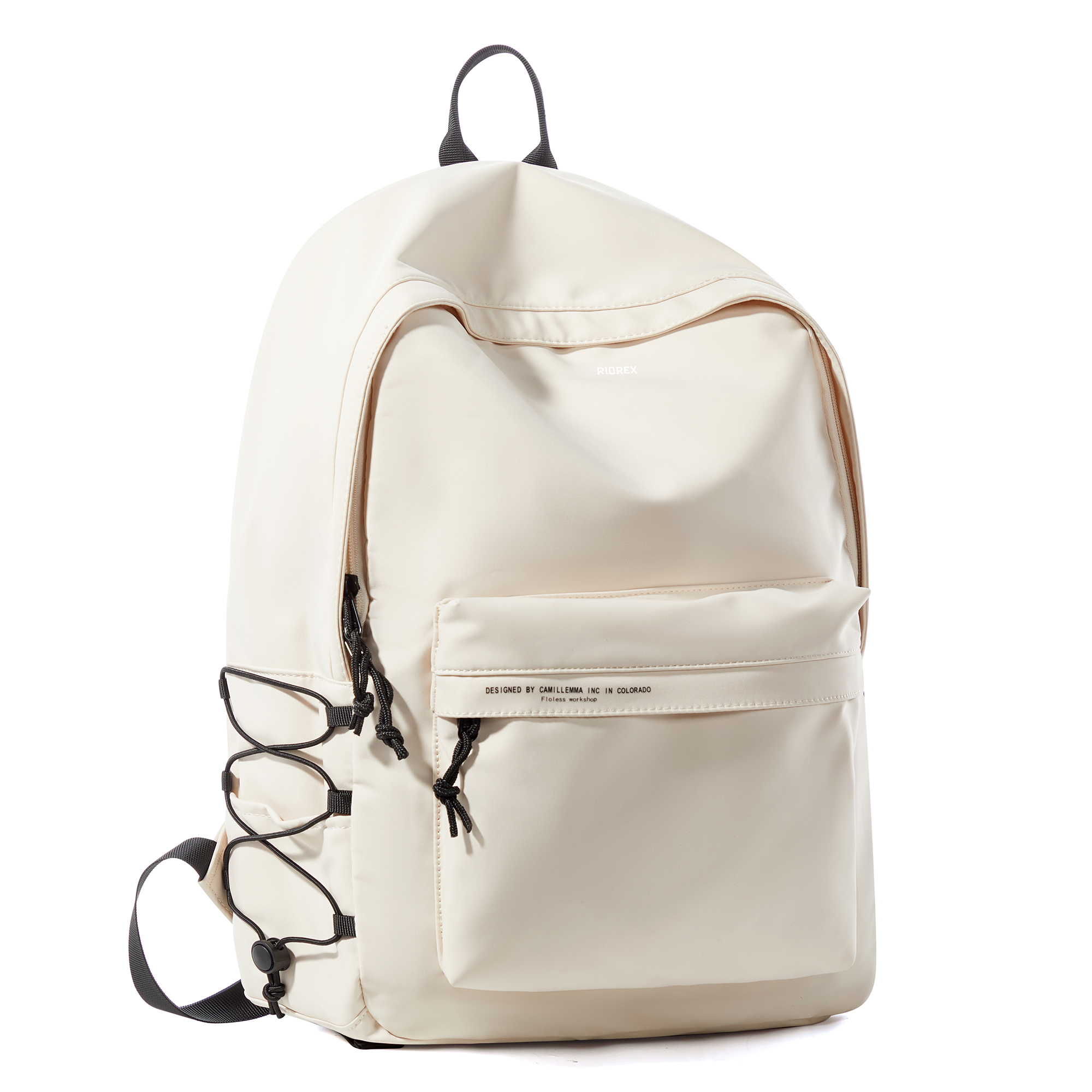 Рюкзак унисекс RIOREX RV1320, чёрно-белый