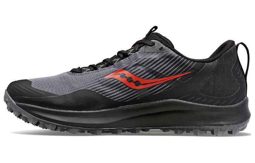 Кроссовки мужские Saucony Peregrine 12 GORE-TEX charcoal red