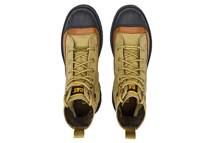 Утеплённые ботинки NIGEL CABOURN x CAT коричневые, 39 EU