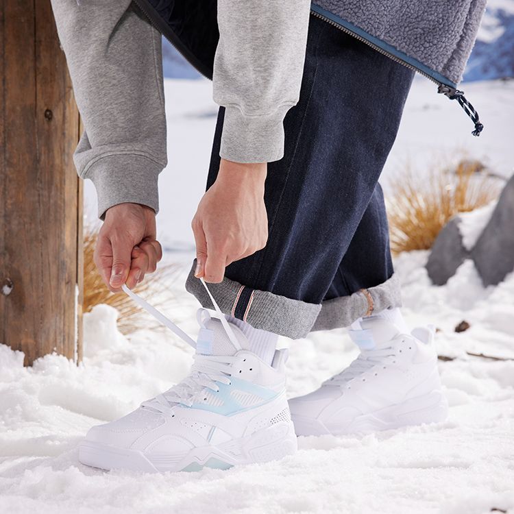 Кроссовки мужские 361° 672246605B白冰川蓝 белые, 41 EU