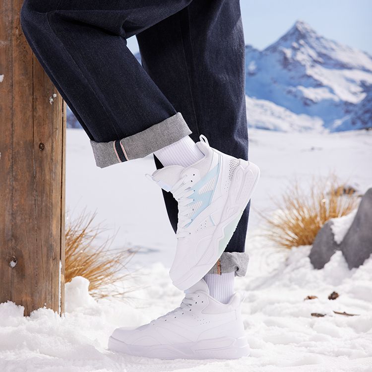 Кроссовки мужские 361° 672246605B白冰川蓝 белые, 41 EU