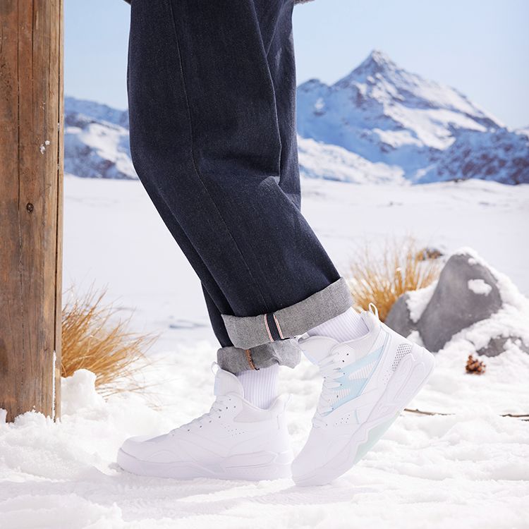 Кроссовки мужские 361° 672246605B白冰川蓝 белые, 41 EU