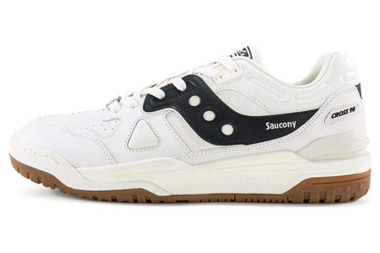 Кроссовки унисекс Saucony Cross 90 бежево-черные