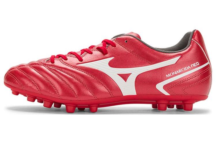 Футбольные бутсы мужские Mizuno Monarcida Neo 2 красно-белые