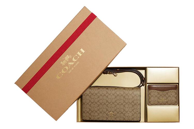 Сумка женская COACH Trumpets коричневая