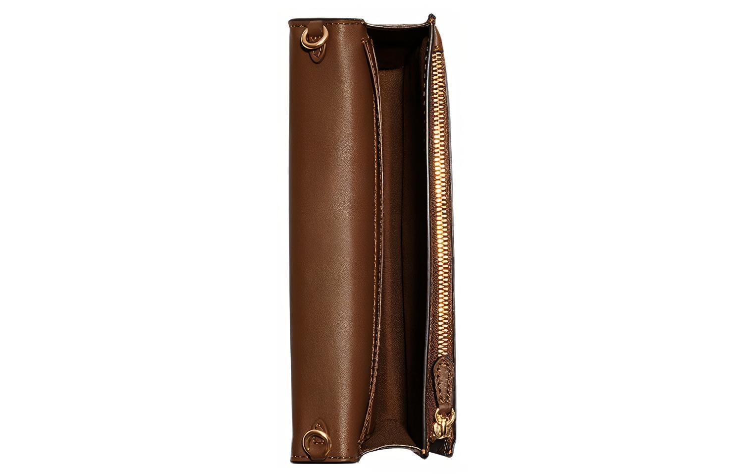 Сумка женская COACH Trumpets коричневая