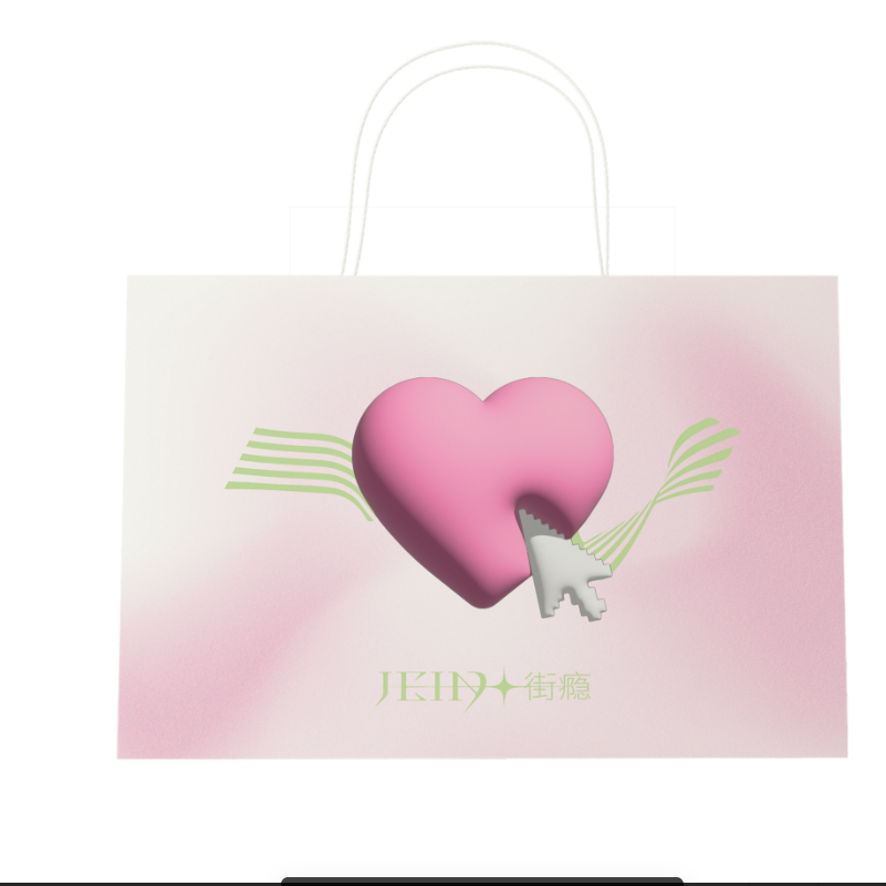 Рюкзак унисекс COEXISTENCE Mosaics Backpack Large белый, оранжевый