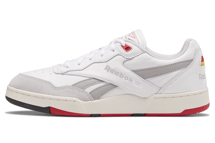 Кеды унисекс Reebok BB4000 2 белые, 42.5 EU