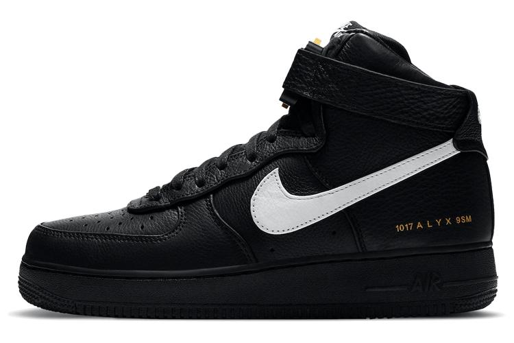 Кроссовки мужские Nike Air Force 1 High 1017 Alyx 9SM черные и белые