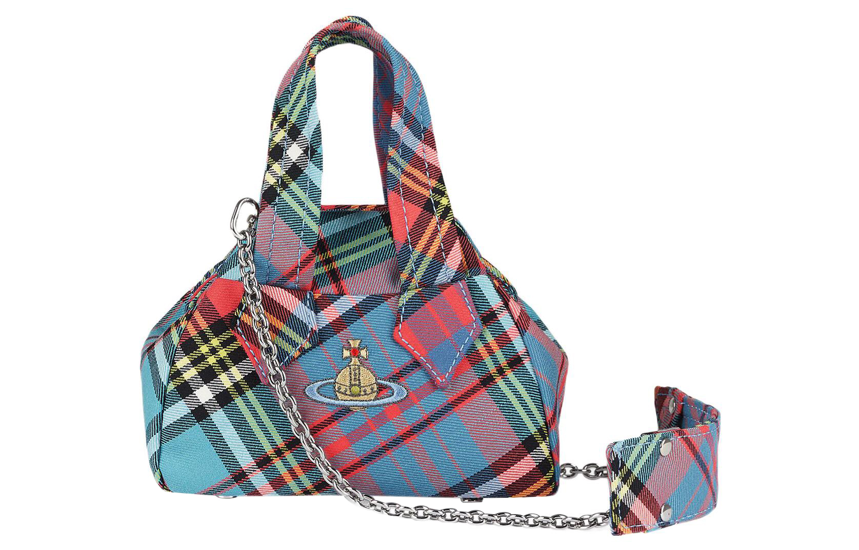 Сумка женская Vivienne Westwood 4201008EW00H6G201 сине-розовая