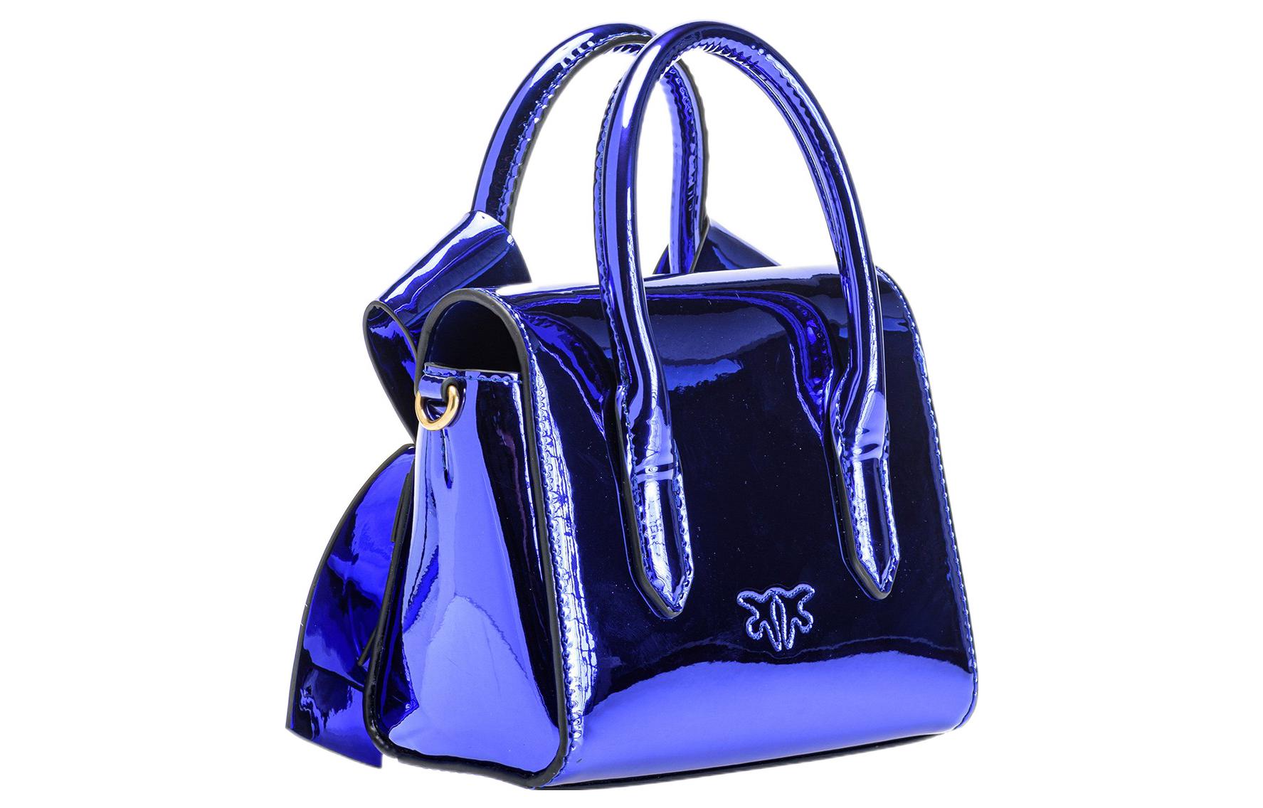 Сумка женская PINKO AIKA синий-фиолетовый