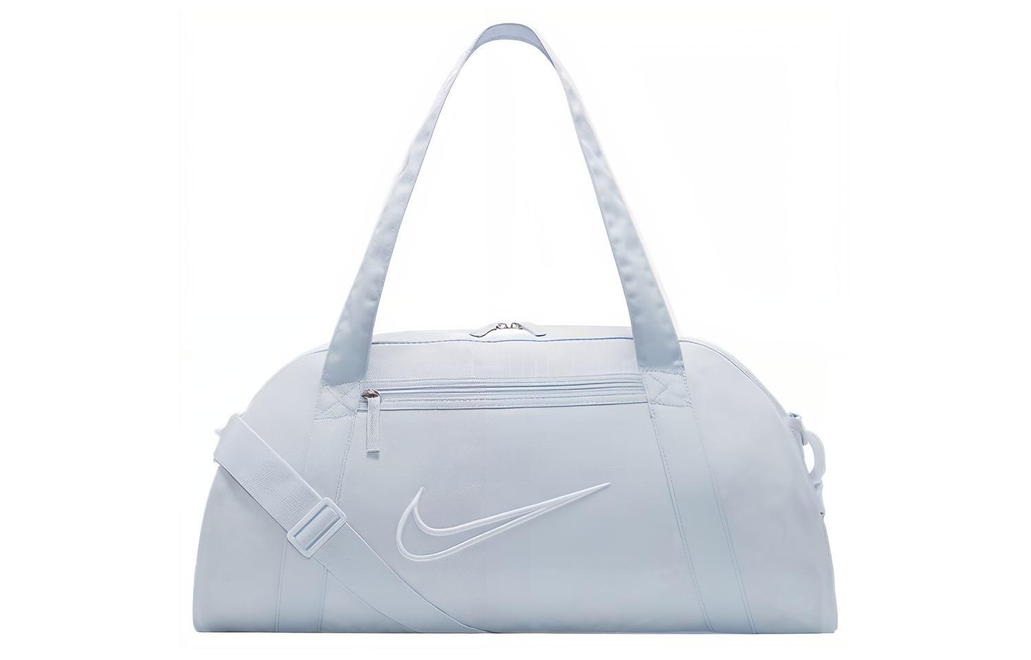 Спортивная сумка унисекс Nike DR6243-085 серый/белый