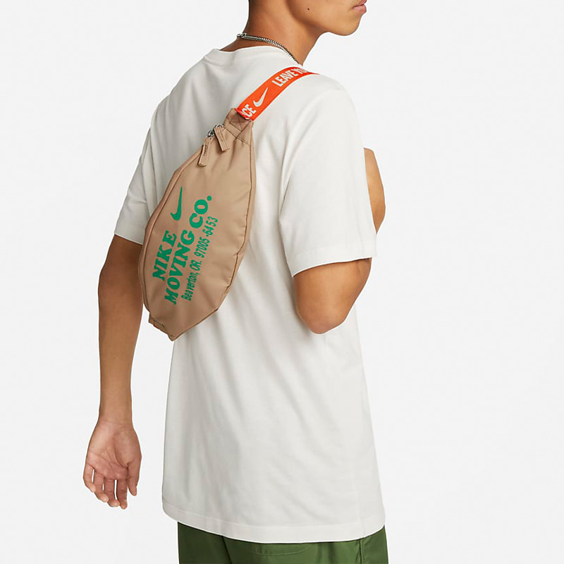 Сумка унисекс Nike Heritage Polyester желтая