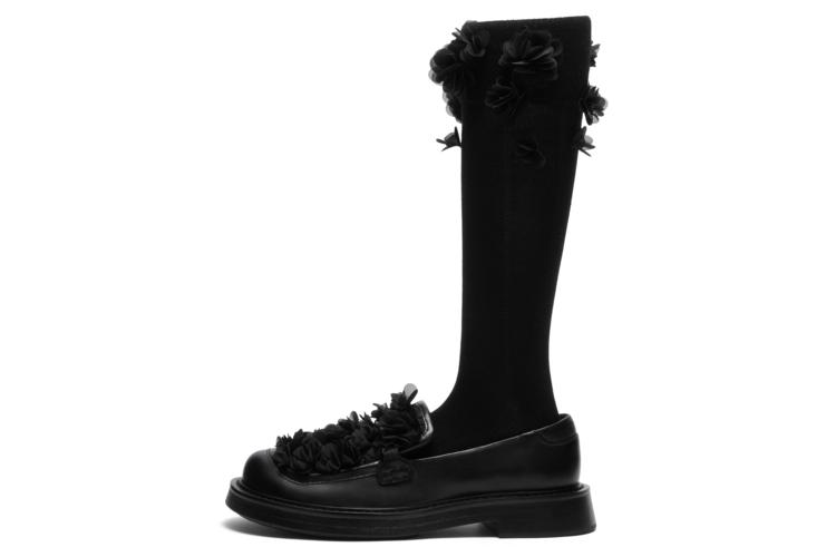 Сапоги женские CHARLES&KEITH CK1-70920121 черные, 35 EU