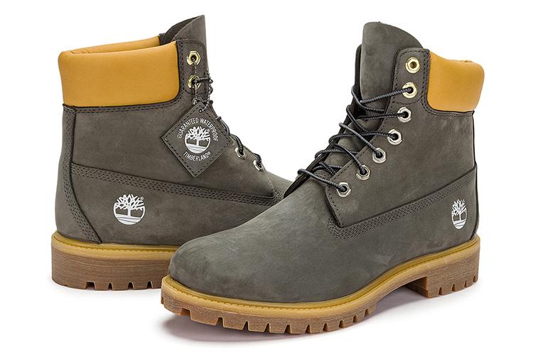 Ботинки мужские Timberland 6 Inch Premium Waterproof Boot темно-зеленые, 42 EU