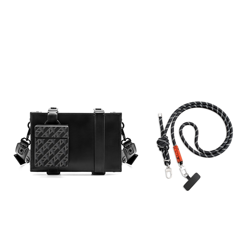 Texture Black Z-Type+Small Bag Shoulder Strap