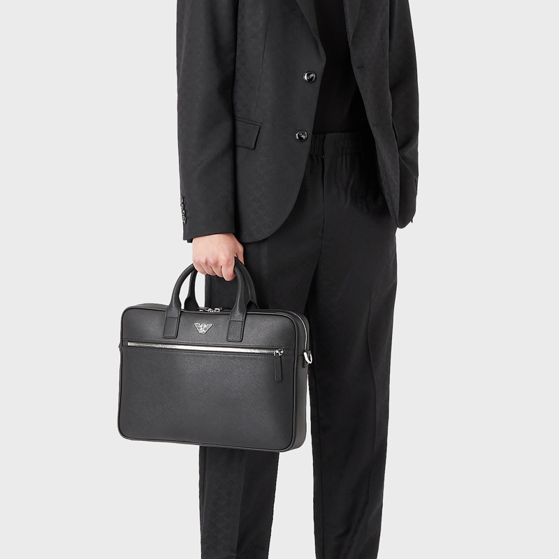 Папка для документов мужская EMPORIO ARMANI Y4P119-Y138E-81072 черная