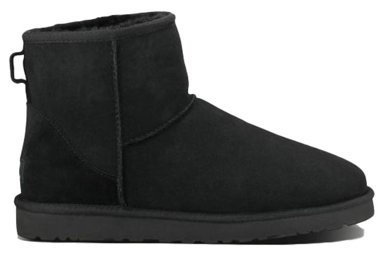 Снеговые ботинки мужские UGG Classic Mini черные, 41 EU
