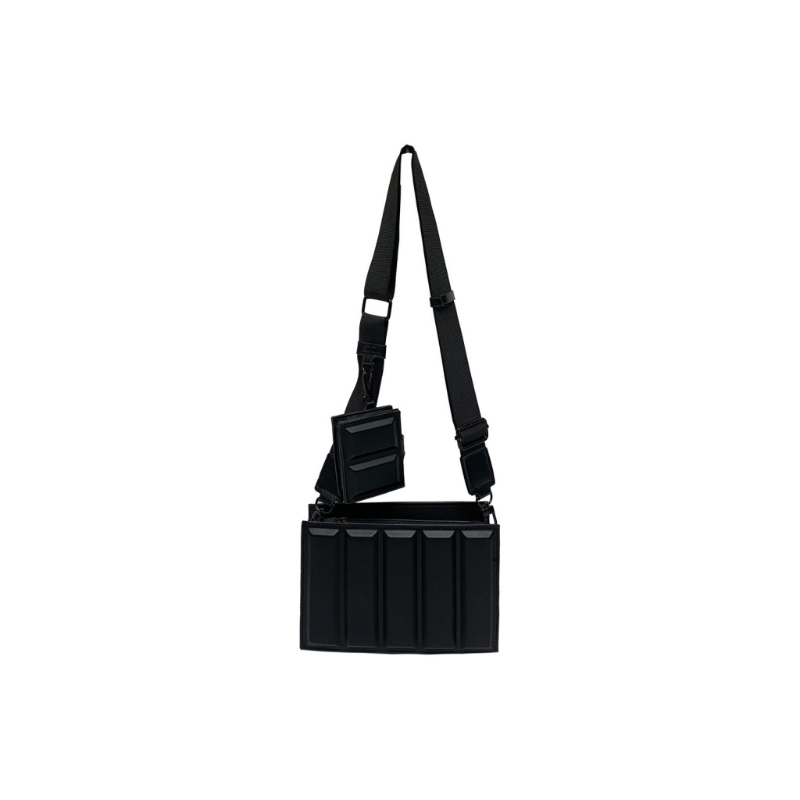 Vertical Stripes Black