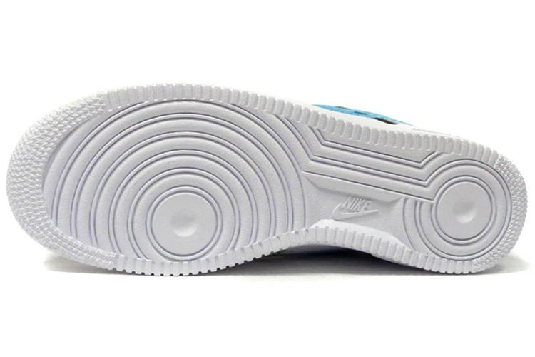 Кроссовки мужские Nike Air Force 1 '07 Premium Worldwide Pack голубые, 45.5 EU