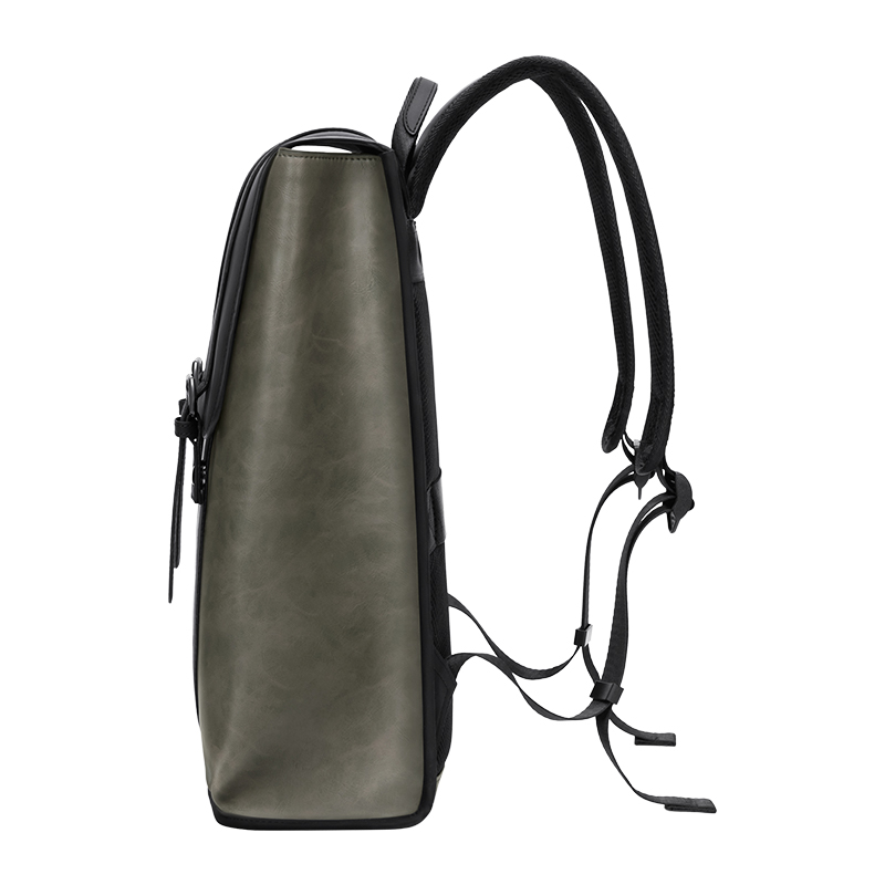 Gray Green 2-Piece Set (Shoulder Bag+Backpack)