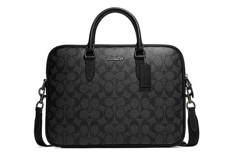 Папка для документов мужская COACH Gotham черная