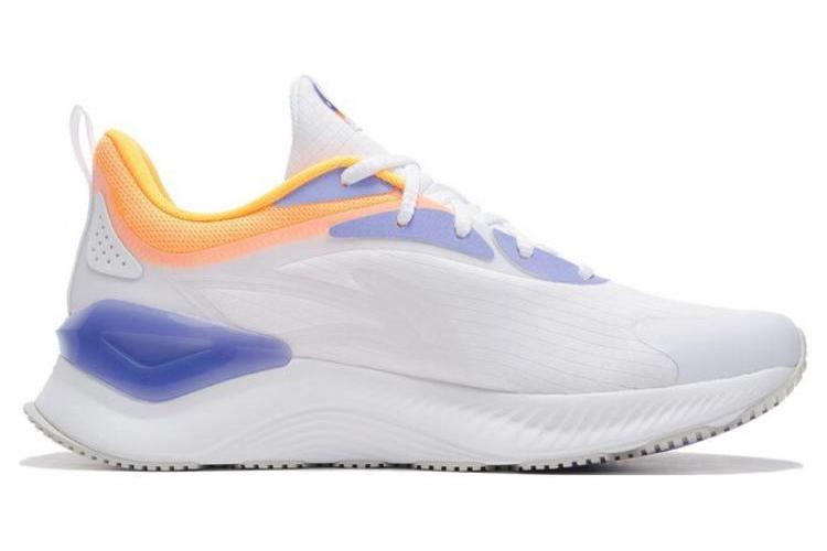 Кроссовки мужские LiNing YueYing Element белые, желтые, пурпурные, 46 EU