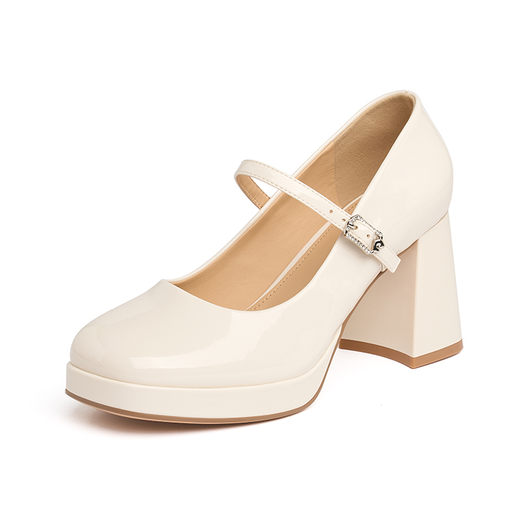 Туфли женские JOSINY 341N15633 ecru, 39 EU