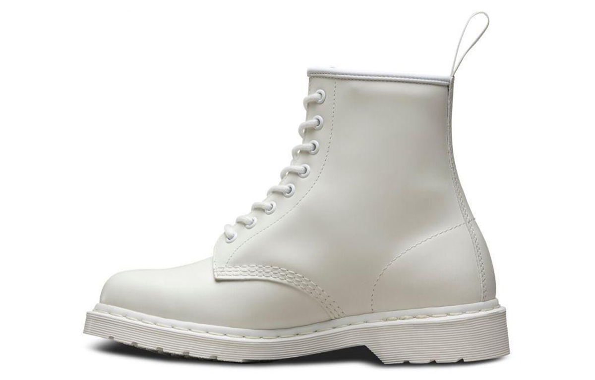 Ботинки унисекс Dr. Martens 1460 Mono Smooth Leather белые