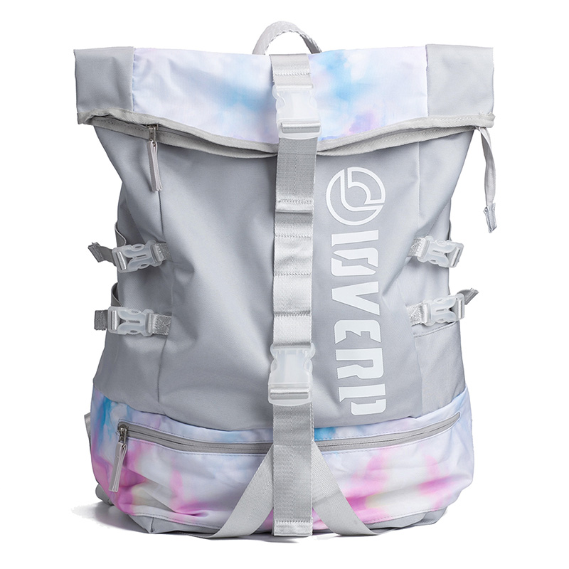 Рюкзак LOVERPUSS LP6081-1 серый-розовый