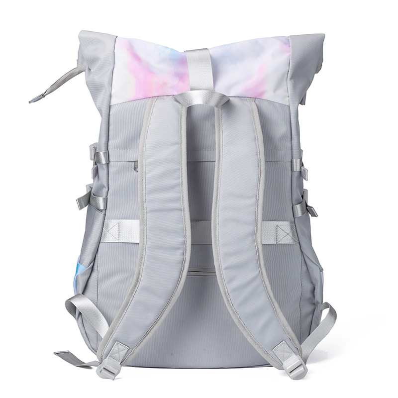 Рюкзак LOVERPUSS LP6081-1 серый-розовый