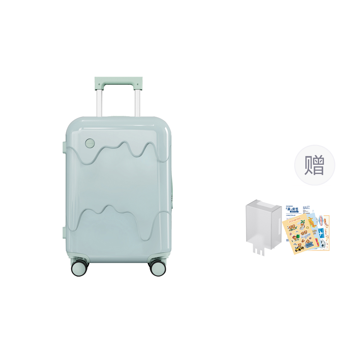 Чемодан унисекс ROAMING Password Box многоцветный, 20 Inches (Carry-on) EU