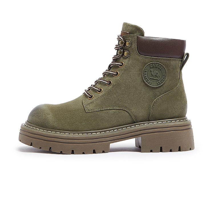 Ботинки женские CAMEL Martin Boot зеленые, 39 EU