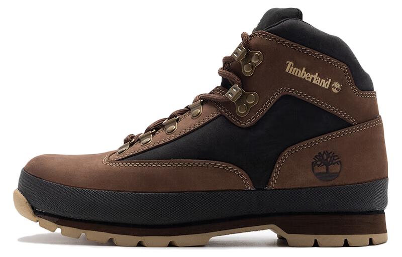Спортивные ботинки мужские Timberland Euro Hiker Mid Boot тёмно-коричневый, 41.5 EU