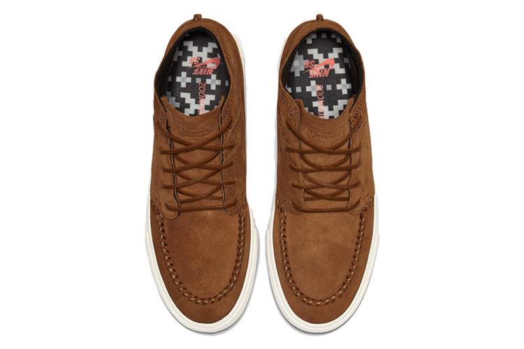 Кроссовки мужские Nike Stefan Janoski Mid Light British Tan, 38.5 EU