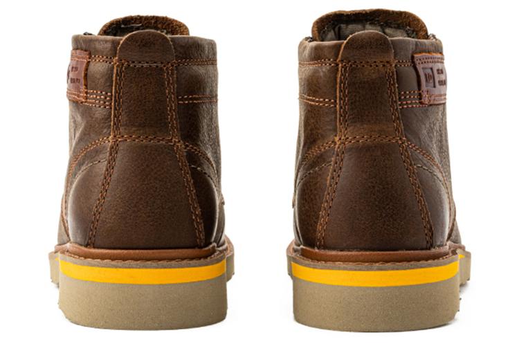 Ботинки для активного отдыха мужские CAT Jackson Mid коричневые, 40 EU