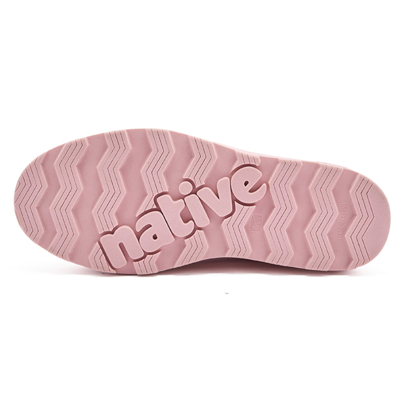 Ботинки женские Native Shoes Fitzsimmons Short Martin Boot серо-розовые, 40 EU